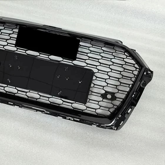 RS-Style Honeycomb Front Bumper Grille for Audi A3 / S3 8V 2017-2019 | Racing Mesh Hood Grill Upgrade