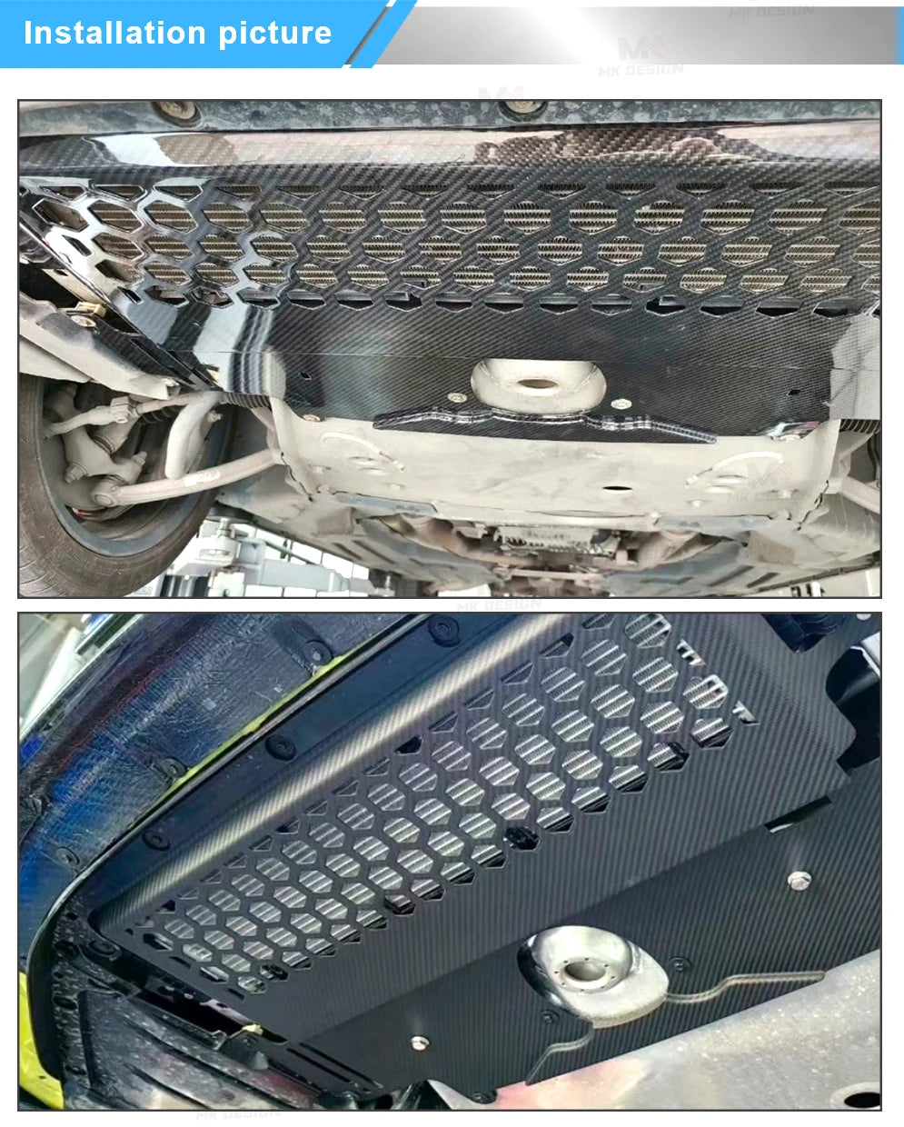 BMW G8X Dry Carbon Fiber Engine Lower Cover – Front Underguard Skid Plate (2021–2025)