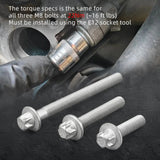 Oil Filter Housing Bolt Kit for BMW N52 N54 N55 S55 Engines