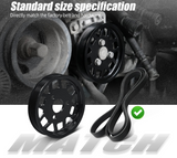 BMW M54 M52TU Aluminum Water Pump & Power Steering Pulley Kit – E46 E39 E38 X3 X5