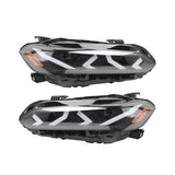 Honda Civic 11th Gen 4-Lens LED Headlight Assembly with Start-Up Animation & Dynamic Turn Signal 2022 - 2023 (Pair)