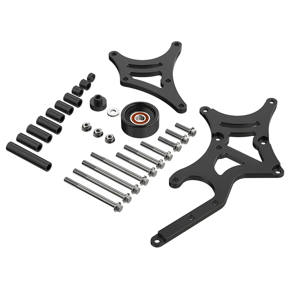 LS Truck Alternator & Power Steering Relocation Kit – Driver Side, Billet Aluminum