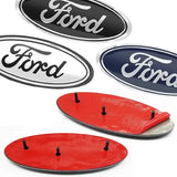 Front Grille & Rear Trunk Emblem for Ford – Replacement Badge for F-150, F-250, Edge, Escape, Transit & Fusion