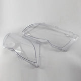 BMW E46 Sedan Headlight Lens Covers (2002–2005) – Clear Replacement PC Lenses