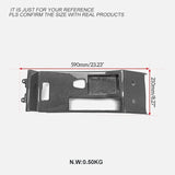 CSL-Style Carbon Fiber Center Console for BMW E46 (LHD Only)