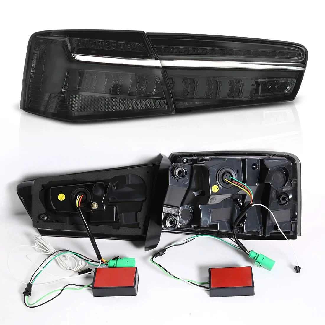 Audi A6 C7 LED Tail Lights – Rear Brake, Reverse, Parking & Turn Signal Assembly (2012–2015)