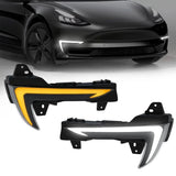 LED Daytime Running Light Assemblies with Dynamic Start-Up Animation – Tesla Model 3 (2018–2024)
