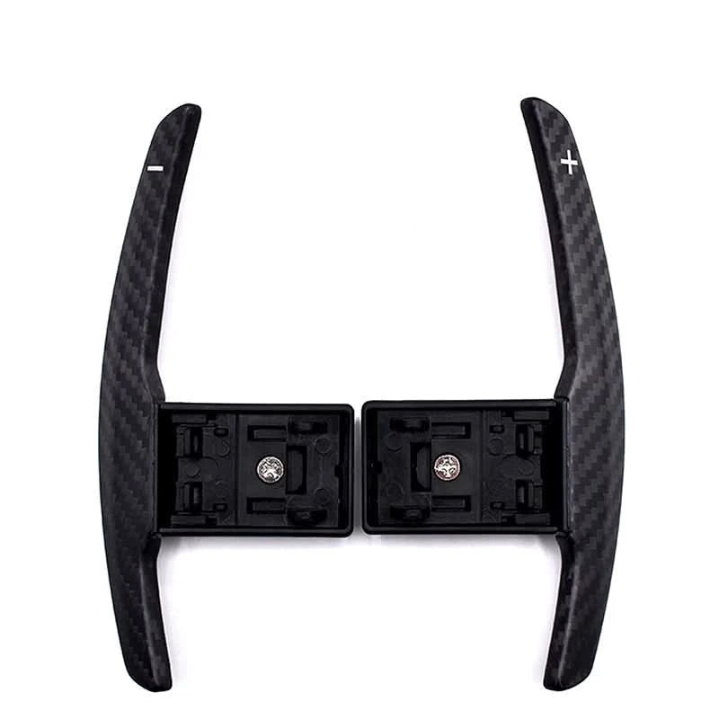 BMW F-Series Dry Carbon Fiber Shift Paddle Extensions – Steering Wheel Upgrade (Pair)