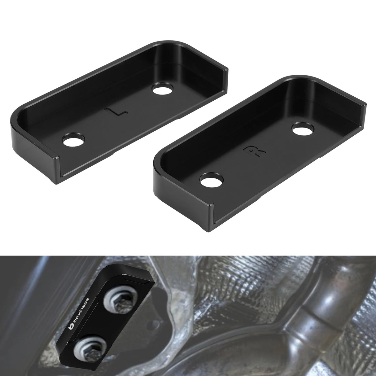 VW Golf R MK7 MK8 / Arteon R / Audi S3 RS3 TT TTRS RSQ3 / Seat Leon / Cupra Ateca Billet Aluminum Prop Shaft Bearing Alignment Kit 2013 - 2021