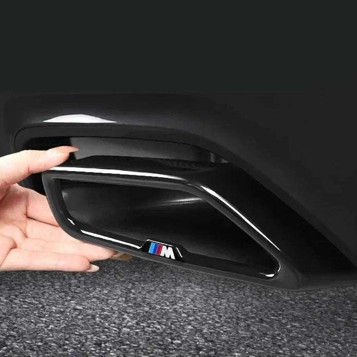 Stainless Steel Exhaust Tip Output Covers – Fit for BMW G-Series Models (G20, G30, G32, G01, G02, G05, G06, G07)