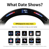 BMW F-Series Carbon Fiber LED Race Display Steering Wheel – Performance Interior Upgrade