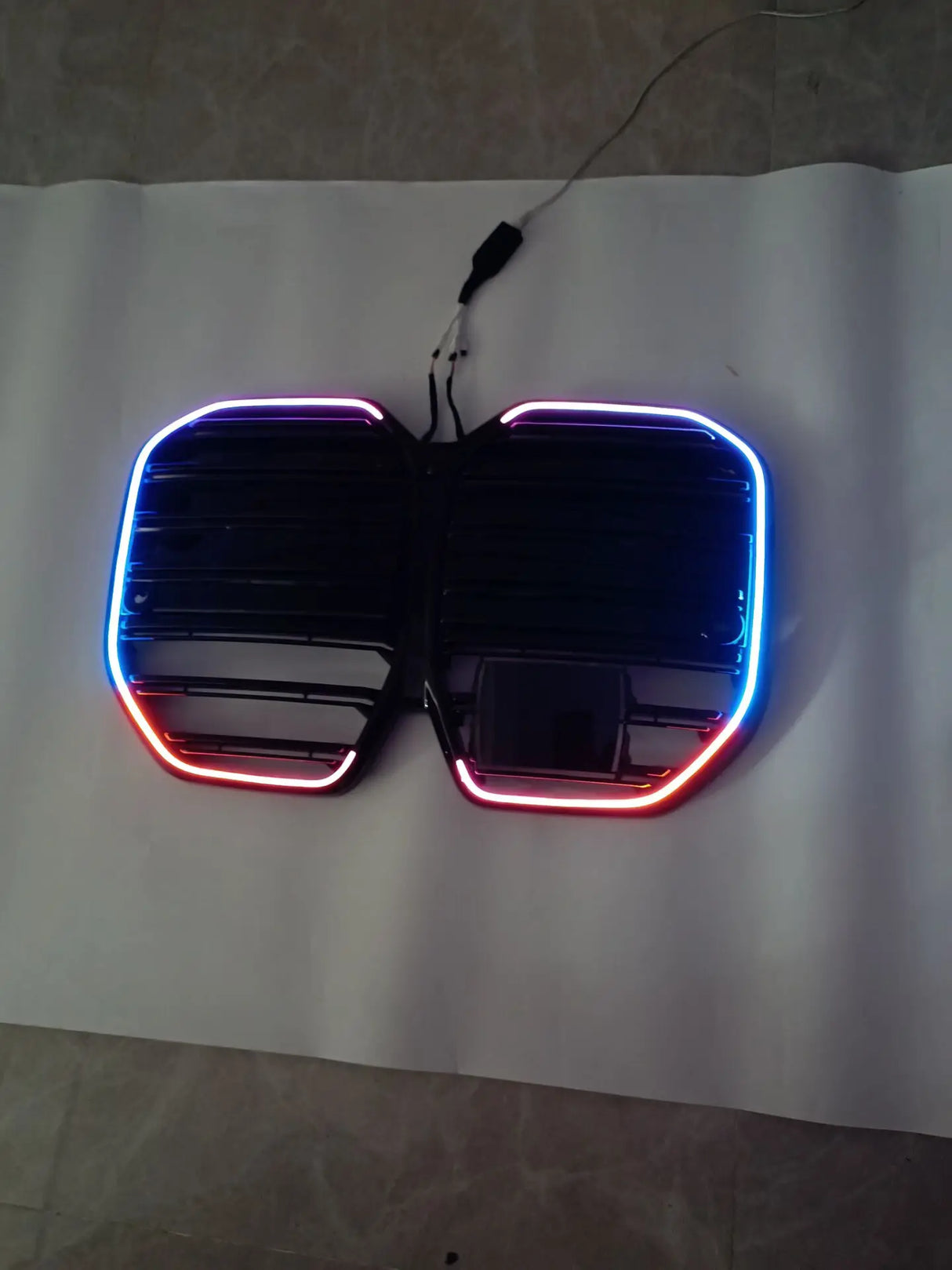 BMW 4 Series G22 G23 G26 / i4 LED Center Grille Light – Illuminated Front Ring Upgrade (2020–2025)