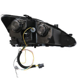 LED DRL Projector Headlights for Lexus IS250/IS350 (2006–2012) – Sequential Turn Signal Headlamp Set