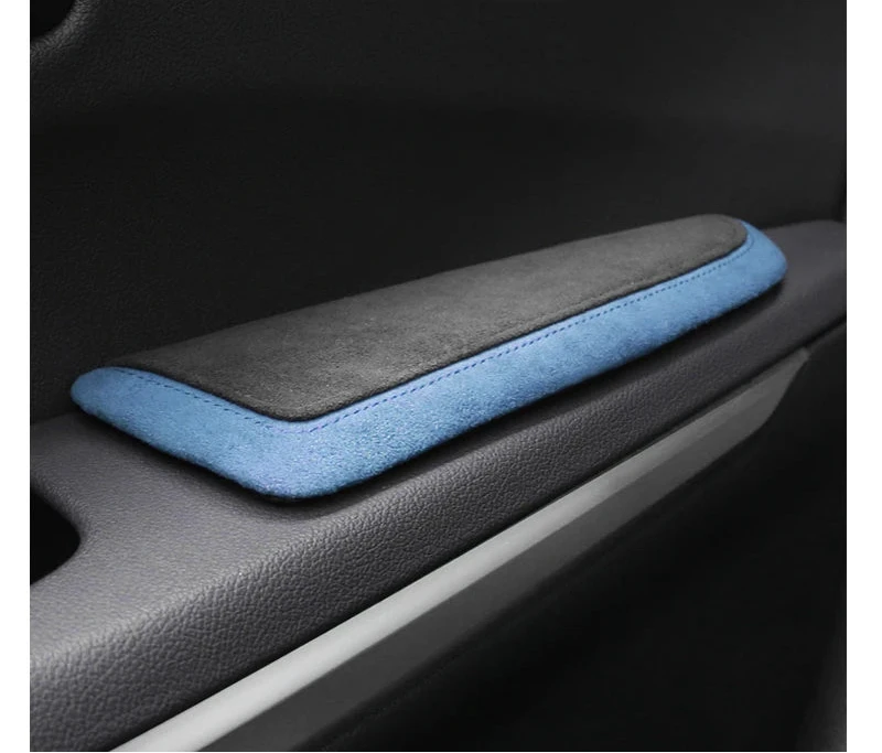 Premium Suede Door Armrest Elbow Pad Set – Comfort & Interior Styling Upgrade for BMW Models