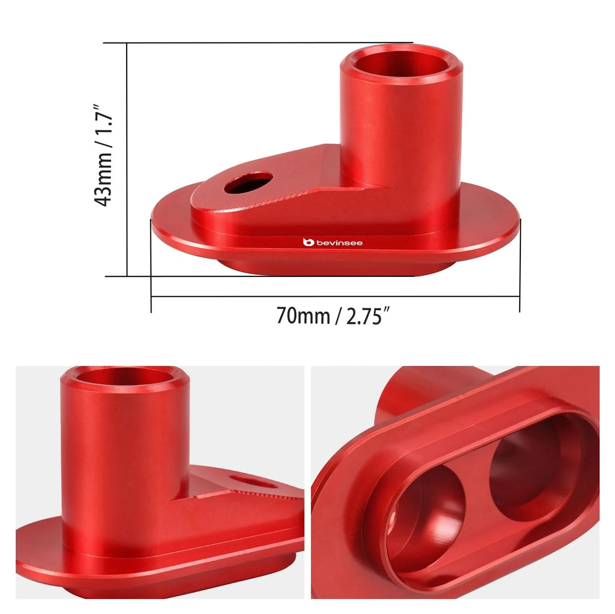 Aluminum Carbon Cleaning Walnut Blaster Adapter – 3.0TFSI Intake Valve Service Tool