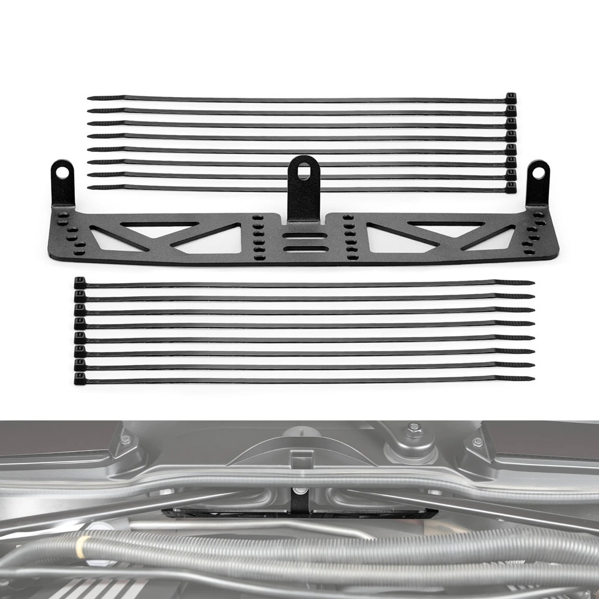 BMW Engine Bay Harness Mount Bracket – Clean Wire Tuck Upgrade (E90 E92 E87 E82 2005–2013)