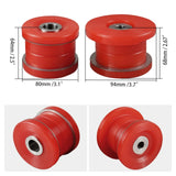 80A Polyurethane Rear Subframe Bushing Kit for BMW E46 (1999-2005) & X3 E83 (2004-2010) Performance Suspension Upgrade