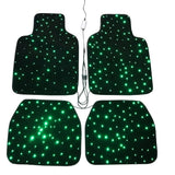 RGB Fiber Optic Star Light Car Floor Mats – Waterproof LED Set w/ App & Remote Control