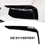 Front Fog Light Eyelid Trim Covers for BMW 5-Series G30 / G31 M-Sport (2016–2020)