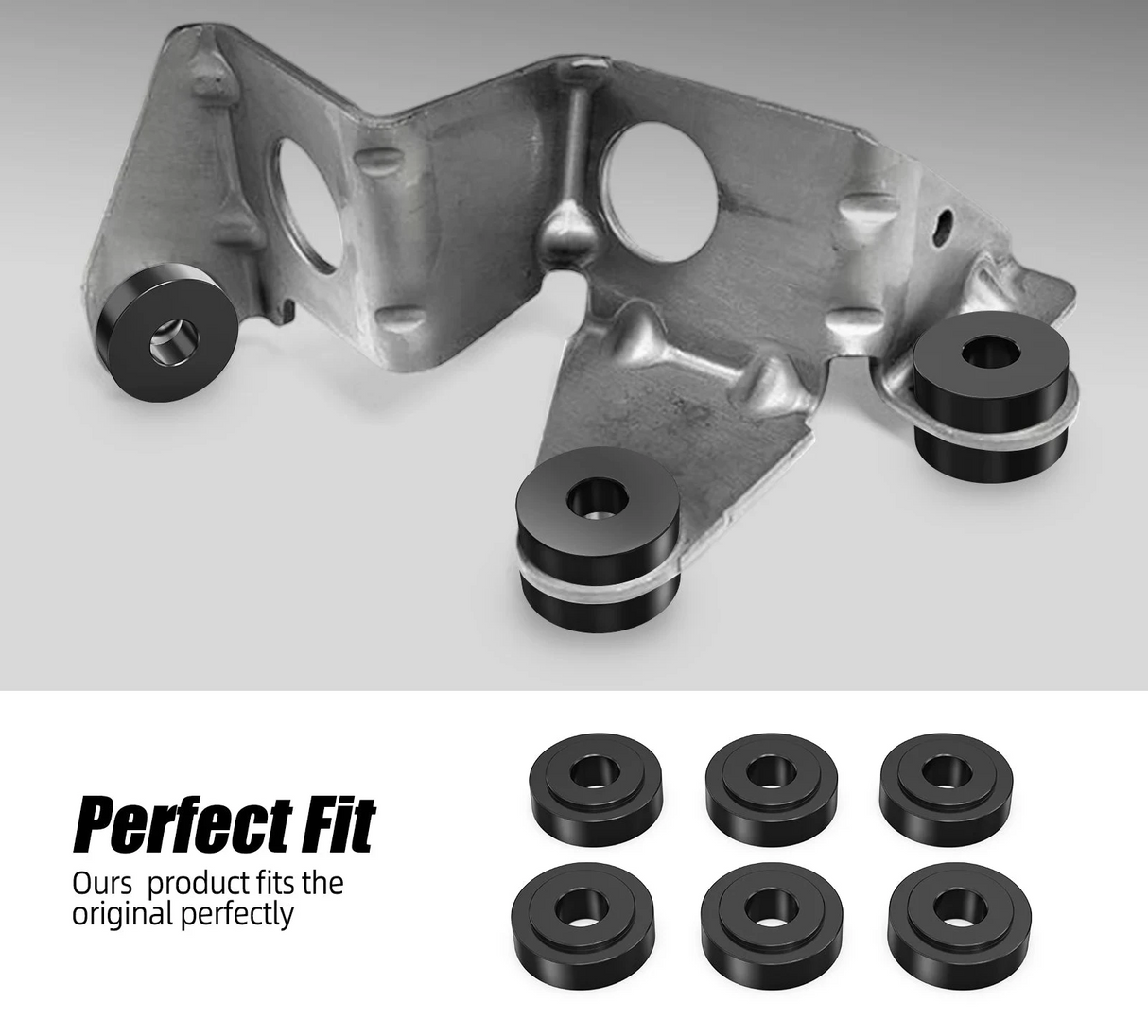 Solid Billet Shifter Bracket Bushings for 02A 02J 02M 02Q Gearboxes