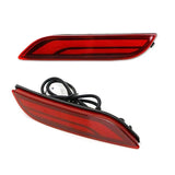 LED Rear Bumper Reflector Lights for Toyota Camry 2018–2024 | Tail, Brake, Rear Fog & Sequential Turn Signal (2PCS)