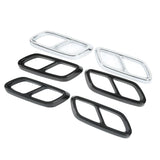 Rear Exhaust Muffler Cover Trim Set For Mercedes‑Benz C‑Class W206 (2021+)