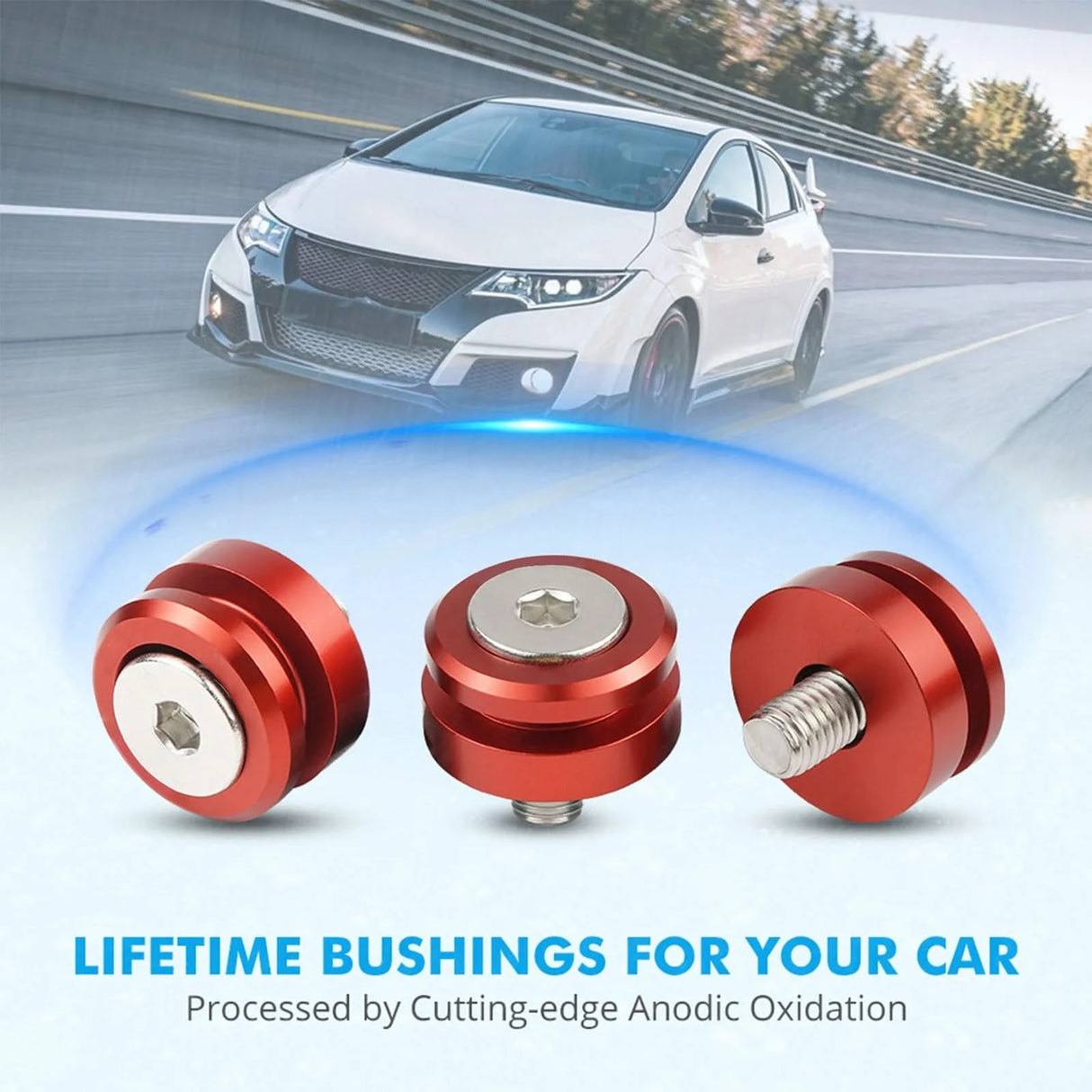 Shifter Cable & Base Bushing Upgrade Kit — 8th Gen Civic Manual (2007–2011)
