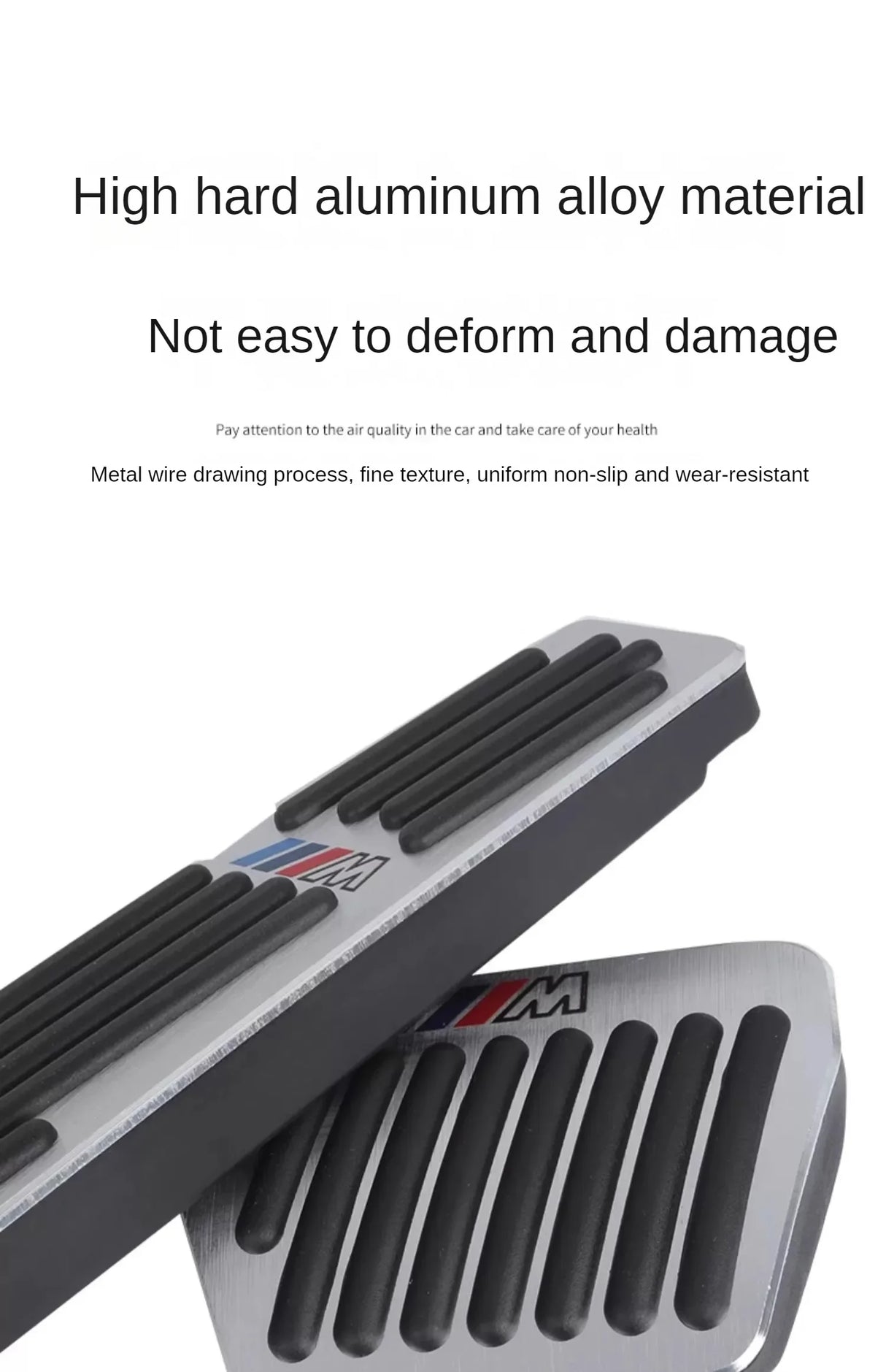 Stainless Steel Performance Pedal Kit for BMW 3 Series (2005–2025) – E90/F30/G20