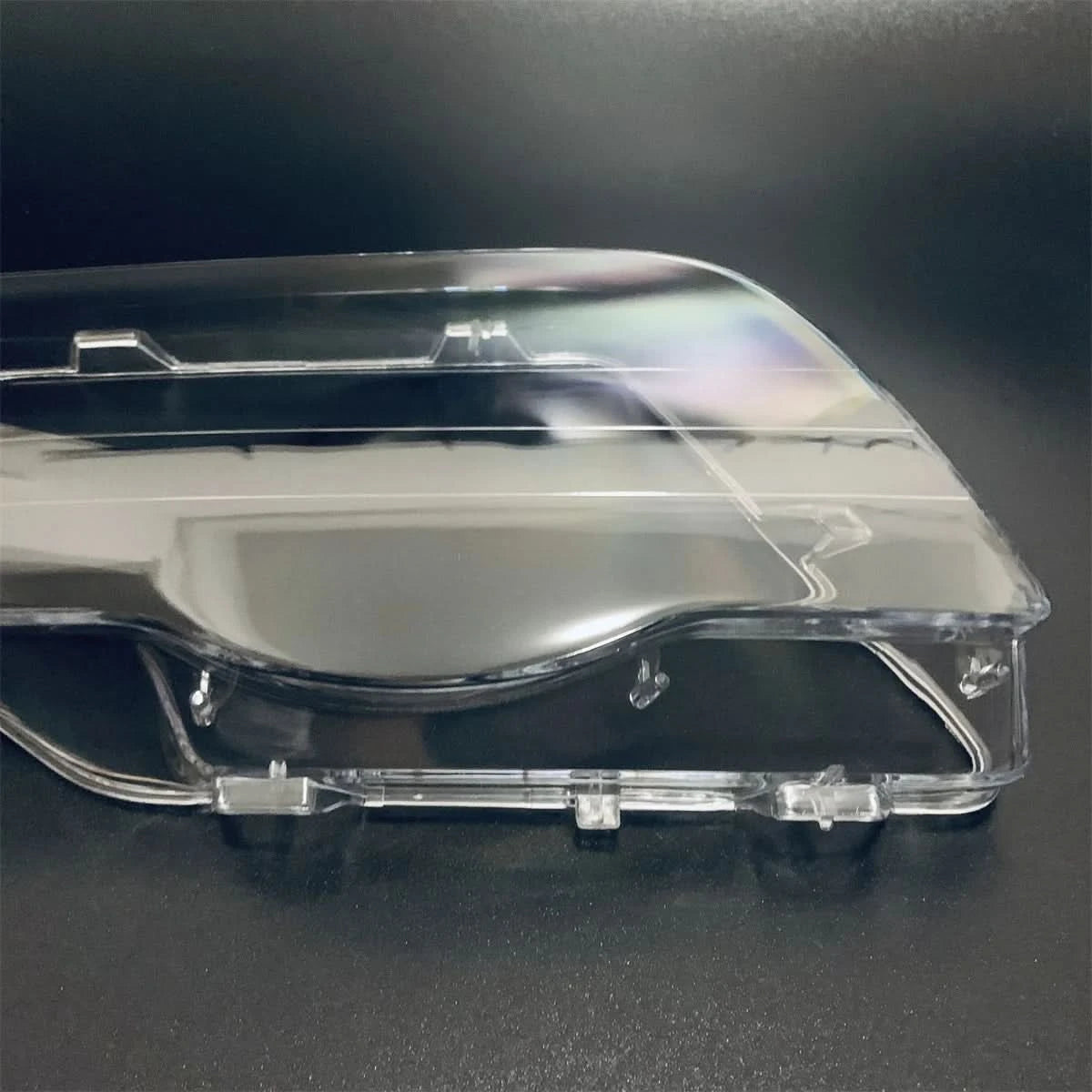 Clear Headlight Lens Covers – Fits BMW E46 3-Series Sedan/Wagon (1998–2001) | OEM-Style Replacement Lamp Shell Set (2PCS)