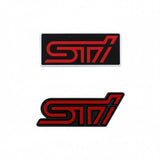 STI 3D Metal Emblem for Subaru – Front Grille & Trunk Badge for WRX, BRZ, Impreza, Forester & More
