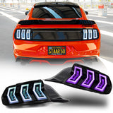 2015-2023 Mustang S550 Heritage-X™ RGB Taillights Amber Turn Signal Sequential w/ Animation
