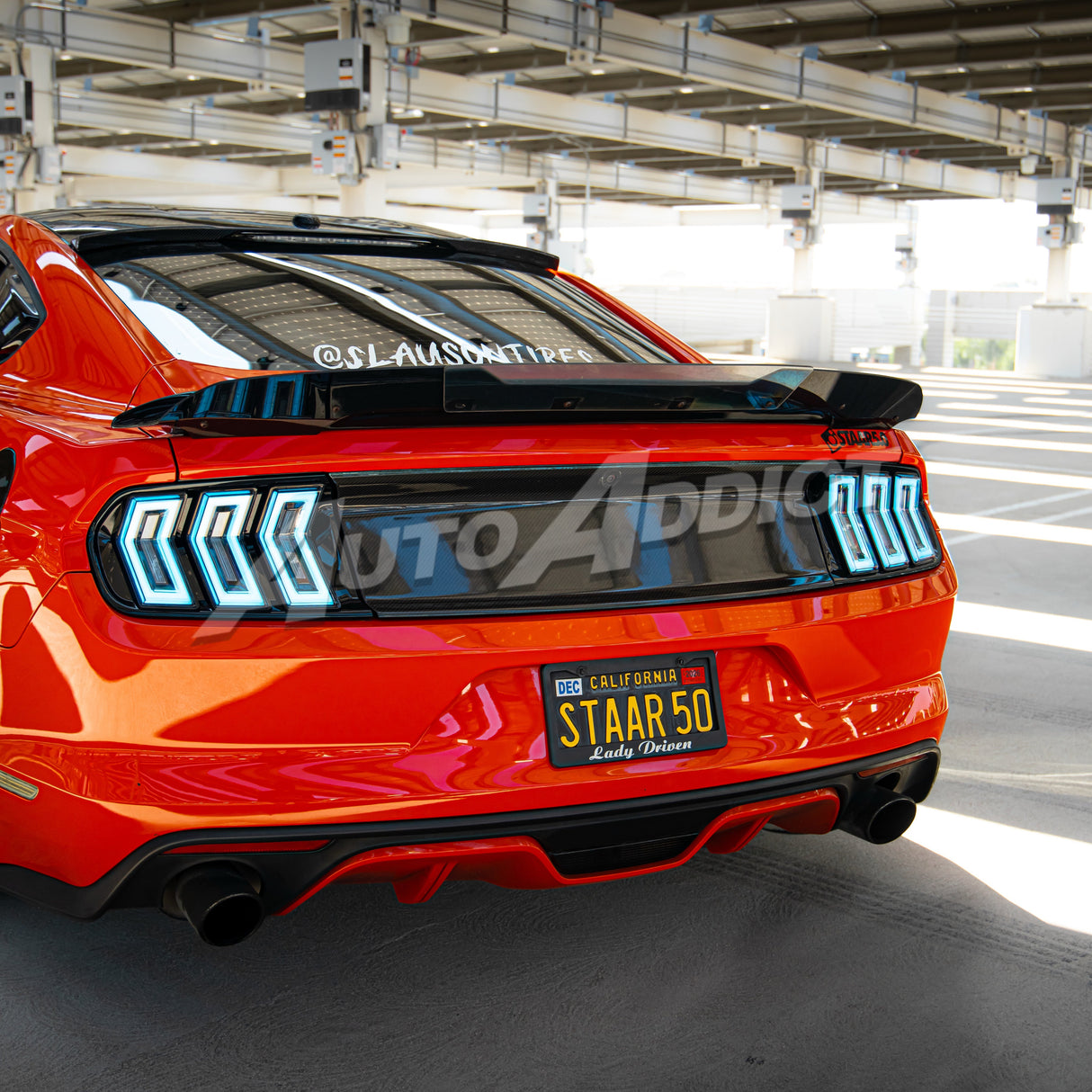 2015-2023 Mustang S550 Heritage-X™ RGB Taillights Amber Turn Signal Sequential w/ Animation