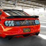 2015-2023 Mustang S550 Heritage-X™ RGB Taillights Amber Turn Signal Sequential w/ Animation