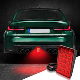 F1-Style LED Rear Brake Light – 12V Strobe & Running Light Warning Lamp (Universal Fit)
