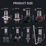 RGB LED Fog Light Bulbs – Multi-Color 5050 Chip Upgrade (H11 / H8 / H9 / H7 / 9005 / 9006 & More)