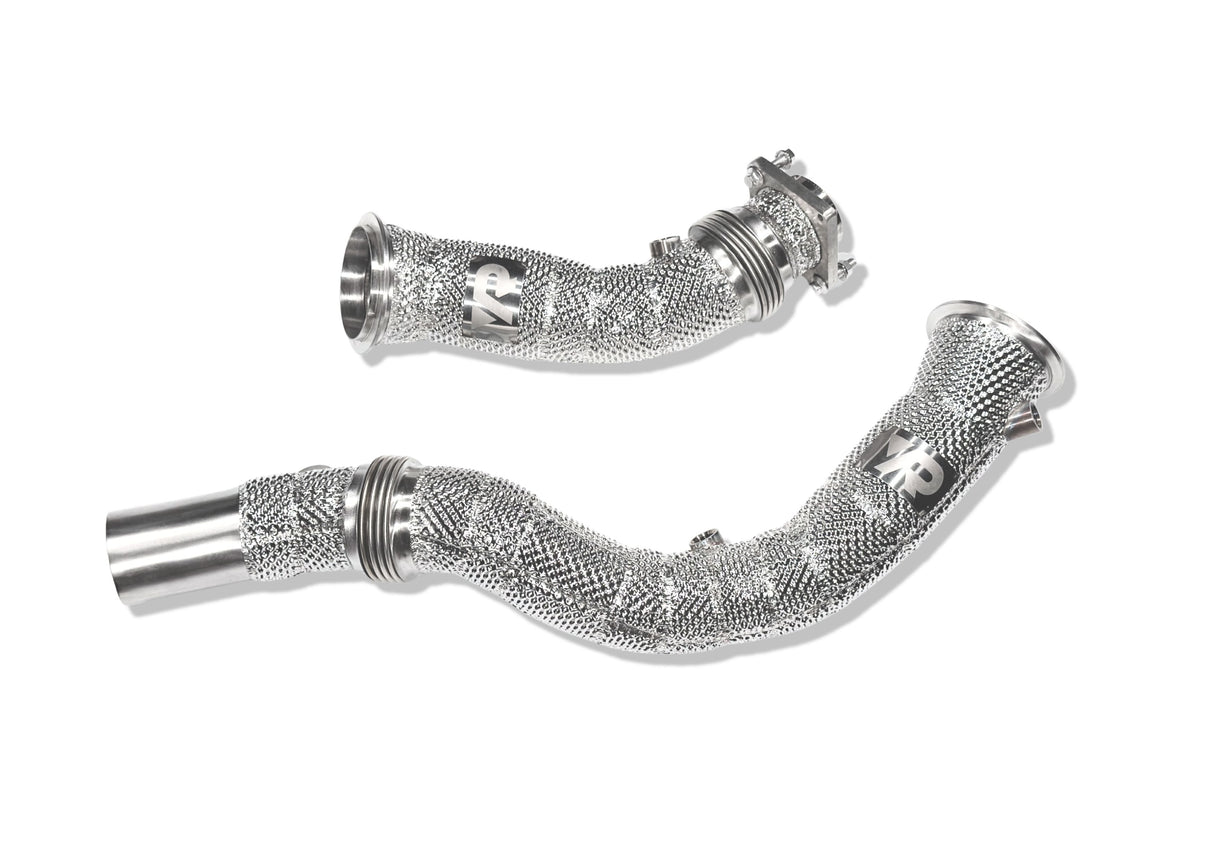 S55 Catless Downpipes with Heatshield for F8X M3 M4 & M2C