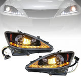 LED DRL Projector Headlights for Lexus IS250/IS350 (2006–2012) – Sequential Turn Signal Headlamp Set