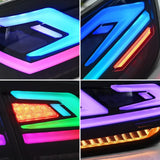 Mitsubishi Lancer RGB LED Tail Lights – Rear Brake, Fog & Running Light Assembly (2008–2018)