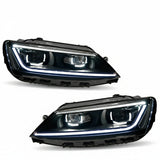 LED Headlights for Volkswagen Jetta MK6 (2011–2018) – Projector Lens & DRL Head Lamp Upgrade