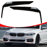 Front Fog Light Eyelid Trim Covers for BMW 5-Series G30 / G31 M-Sport (2016–2020)