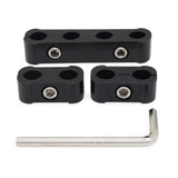 Aluminum Spark Plug Wire Separator Clamp Kit (8mm–10mm) – Engine Bay Dress-Up Set
