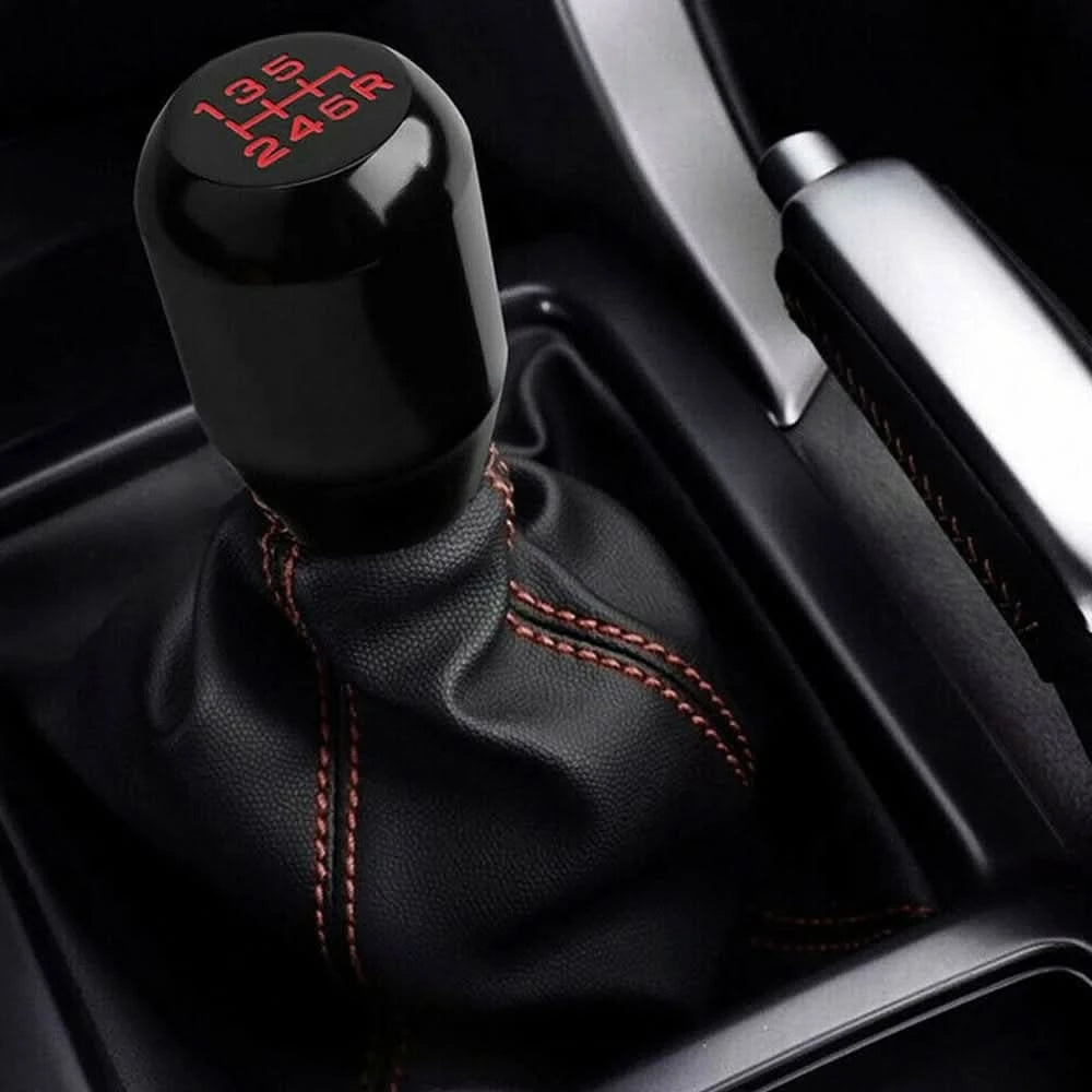Universal 6-Speed Aluminum Shift Knob – CNC Machined with 8mm, 10mm & 12mm Adapters