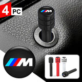 Aluminum Door Lock Pin Set – Fits BMW E39 E46 E90 E60 F10 F20 F30 G20 X1 X3 X5 X7 (4-Piece Interior Upgrade)