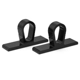 Honeycomb Grille License Plate Mount Clips – Quick-Release TPU Design