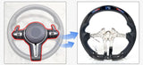 BMW F-Series Carbon Fiber LED Race Display Steering Wheel – Performance Interior Upgrade