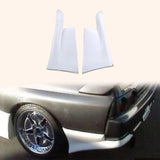 TS Style Fiberglass Rear Bumper Spats Apron for Nissan Skyline R32 GTR