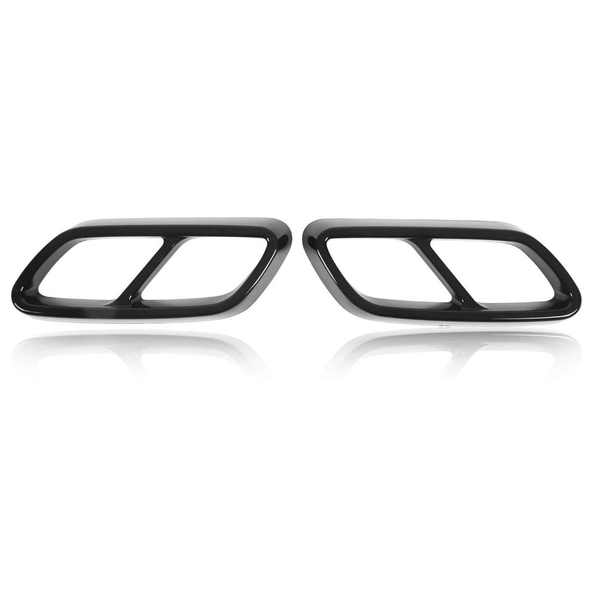 Rear Exhaust Muffler Cover Trim Set For Mercedes‑Benz C‑Class W206 (2021+)
