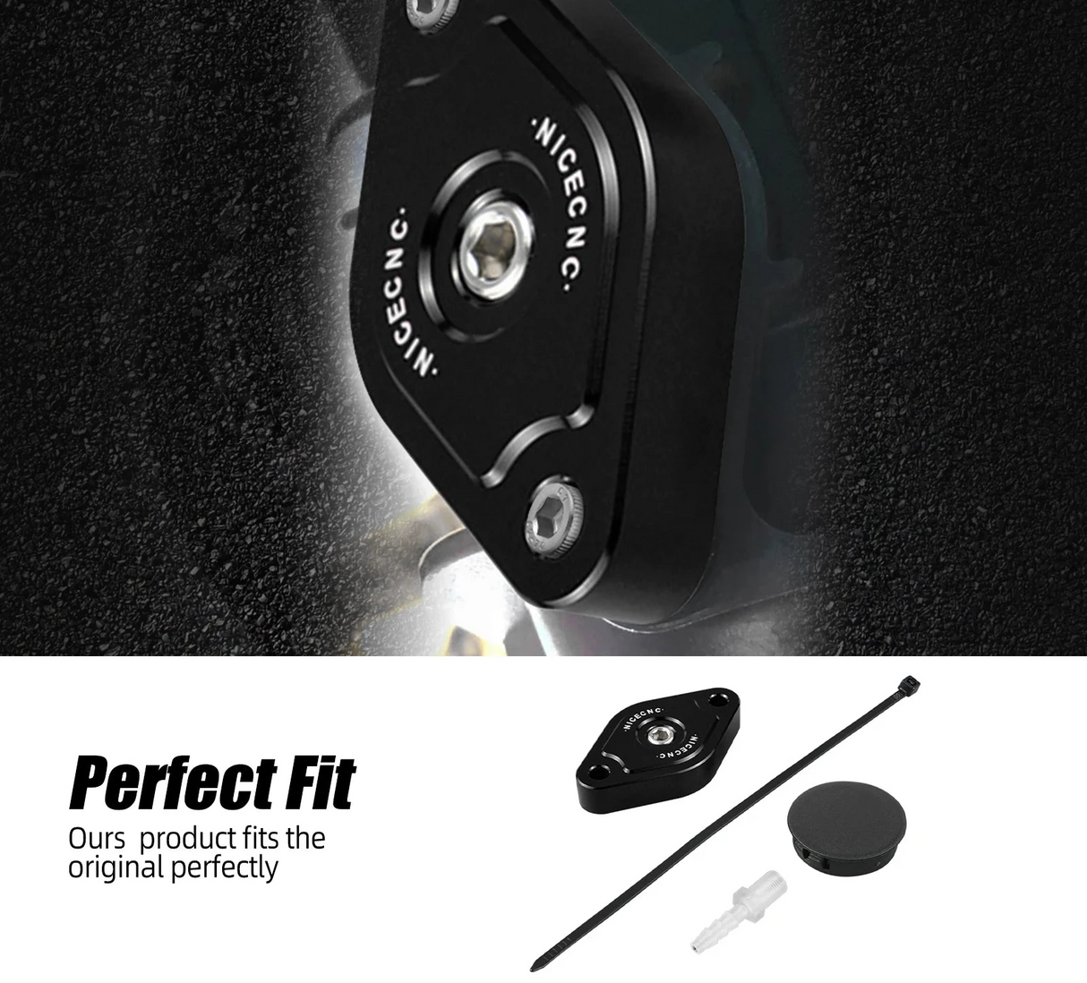 Billet Sound Symposer Delete Plate w/ Pressure Port – Focus ST Mk3 2.0L (2013–2018)