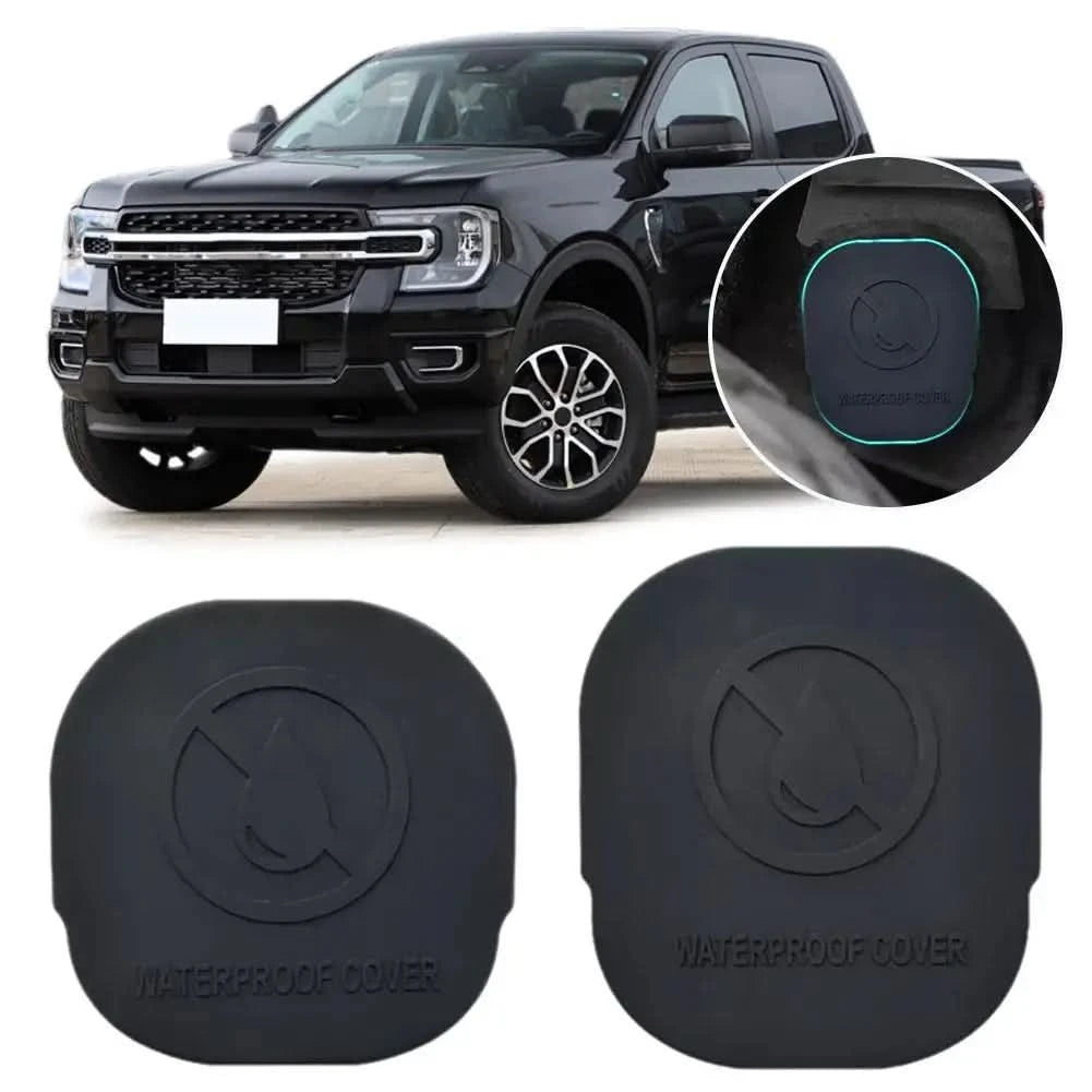 Ford Ranger Rear Axle Rubber Protective Covers – Frame Beam Sealing Pads (2023–2024)