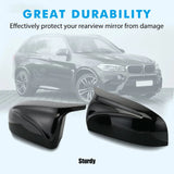 M-Style Gloss Black Mirror Covers – BMW X5 E70 & X6 E71 (2008–2012)